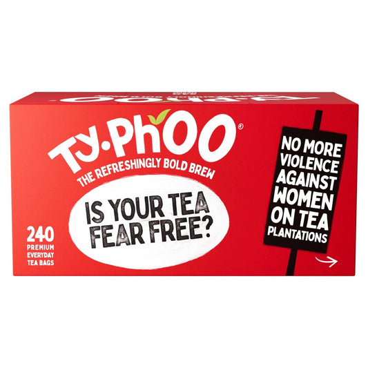 Typhoo Fear Free Black Tea - 240 Teabags