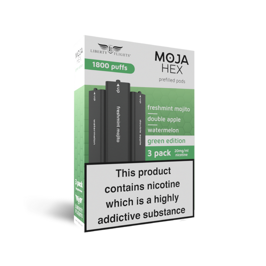 MOJA Hex Green Edition Pods (x3)
