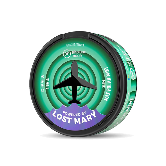 Airplane Mode Max Polar Mint Nic Pouches